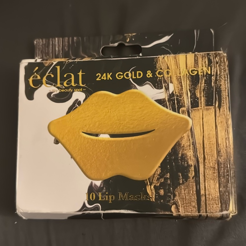 Lip mask 24k gold